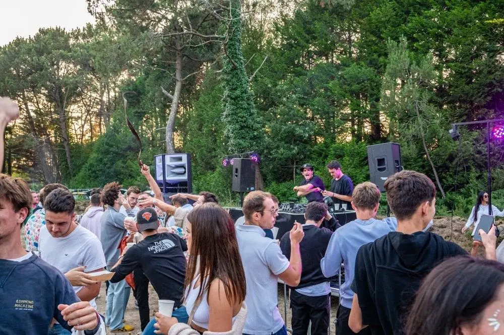 Jardin Open Air du Hïght, night club à Carnac